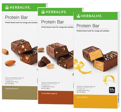 Herbalife Protein Bars - All Flavors - 14 bars per box
(Price refers to a single package)