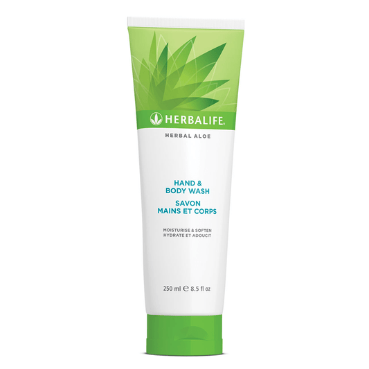 Herbalife Herbal Aloe Sabonete Líquido para Mãos e Corpo 250 mL