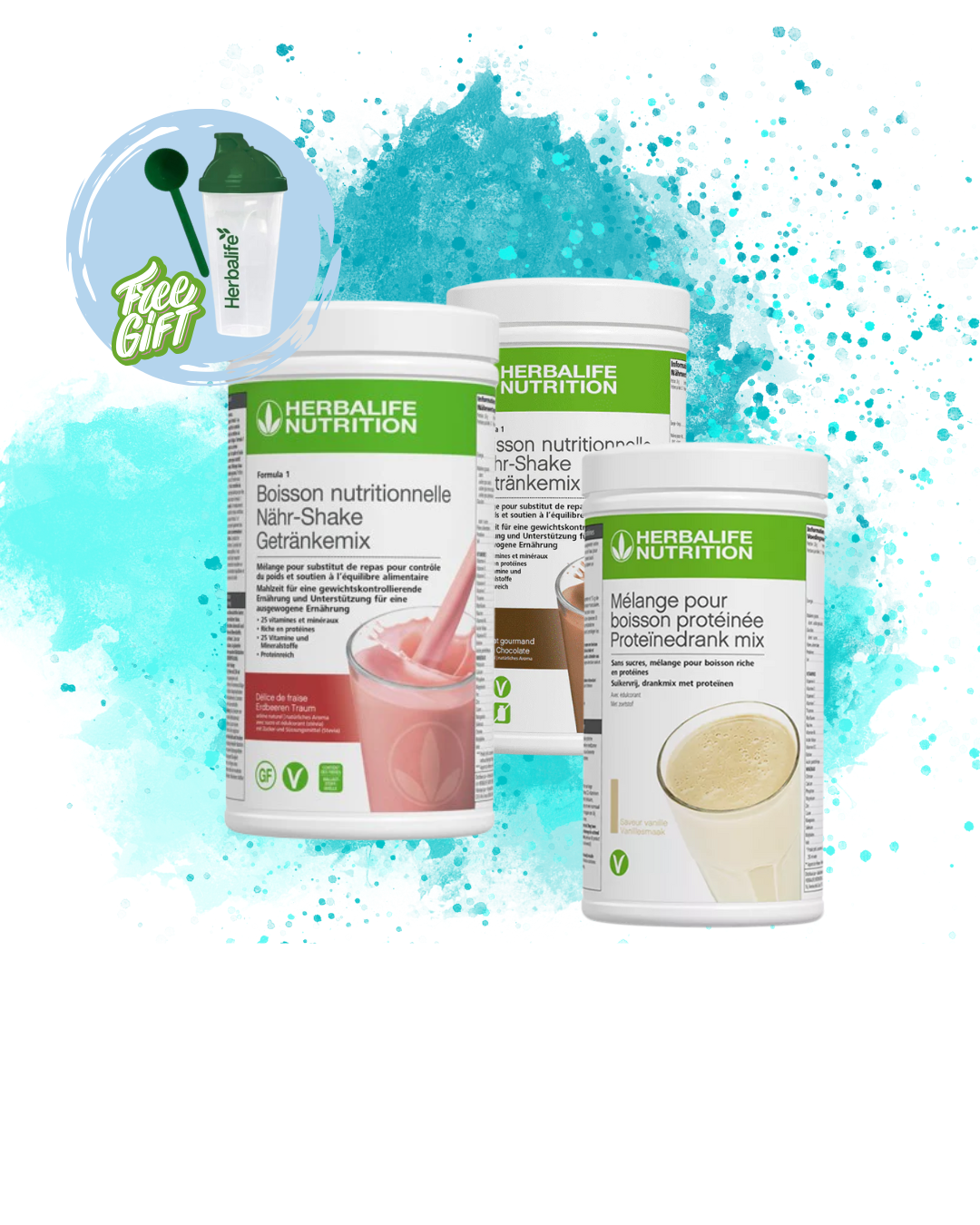 2 fórmulas 1 + Proteína