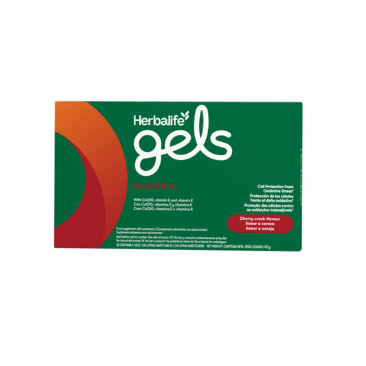 Herbalife Gels - CoQ10Vita Sabor a Cereja, 30 cápsulas mastigáveis