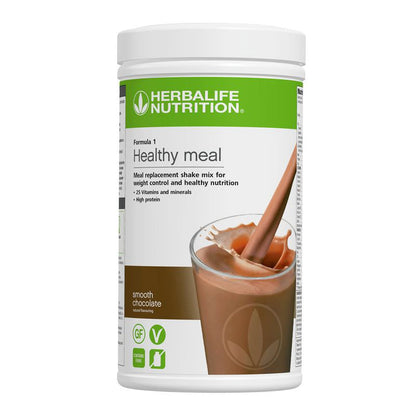 Mistura para Batido Nutricional Herbalife Fórmula 1 Refeição Saudável - Todos os Sabores 550g 