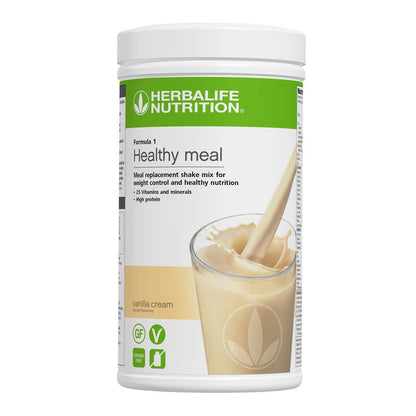 Mistura para Batido Nutricional Herbalife Fórmula 1 Refeição Saudável - Todos os Sabores 550g 