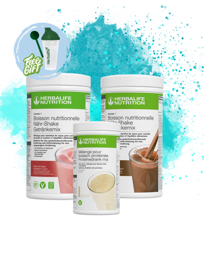 2 fórmulas 1 + Proteína