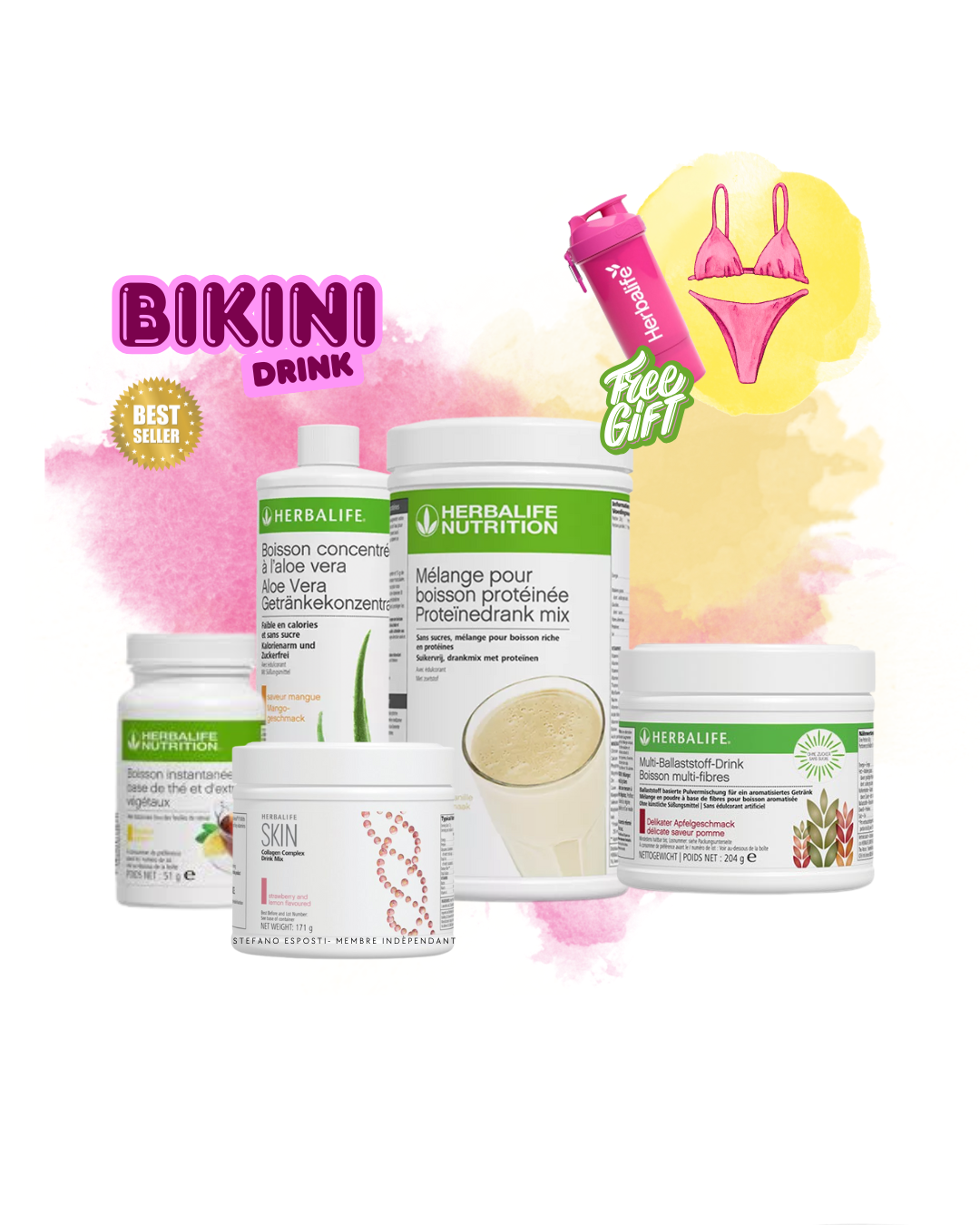 Bikini Drink – Esta rotina suave e relaxante!
