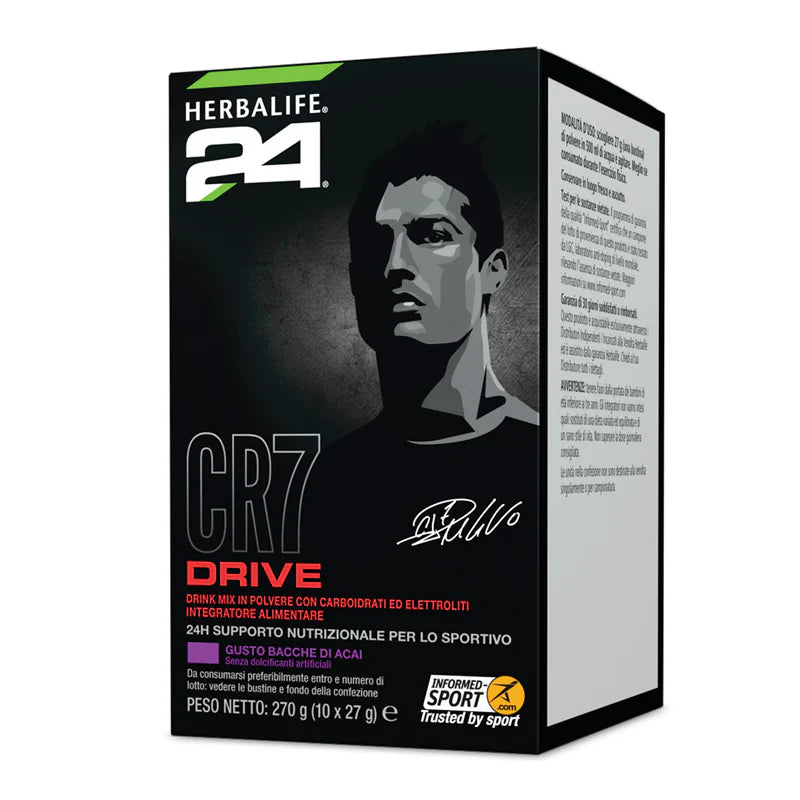 Herbalife CR7 Drive - Frutas de Açaí 10 saquetas x 27g