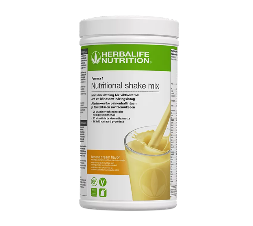 Mistura para Batido Nutricional Herbalife Fórmula 1 Refeição Saudável - Todos os Sabores 550g 
